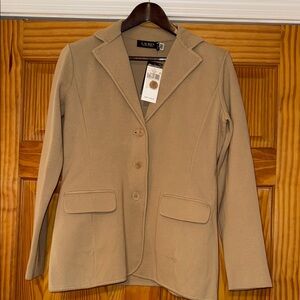 Ralph Lauren Classic Tan Blazer